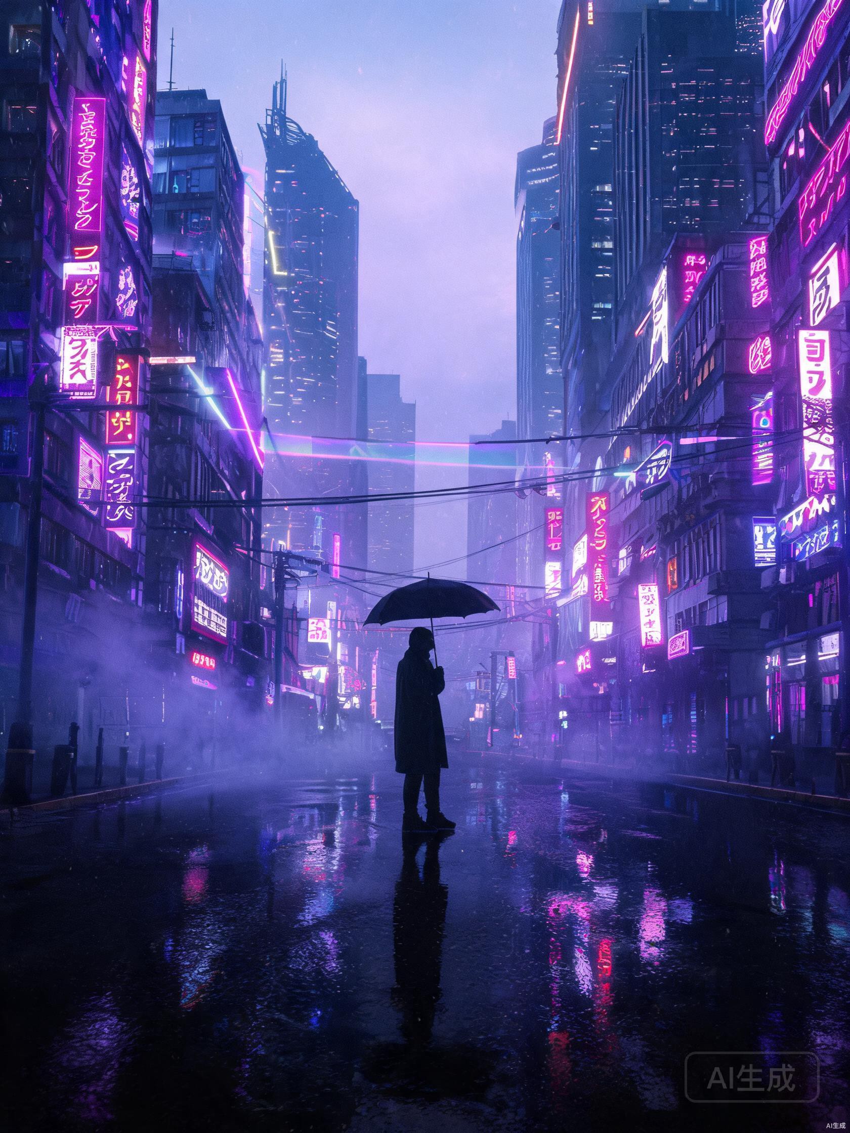 霓虹东京黎明